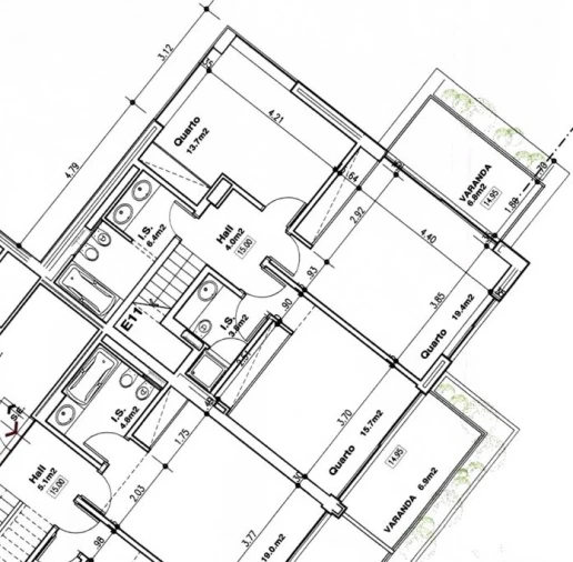 Apartamento T3 para Venda em Quarteira Planta 2