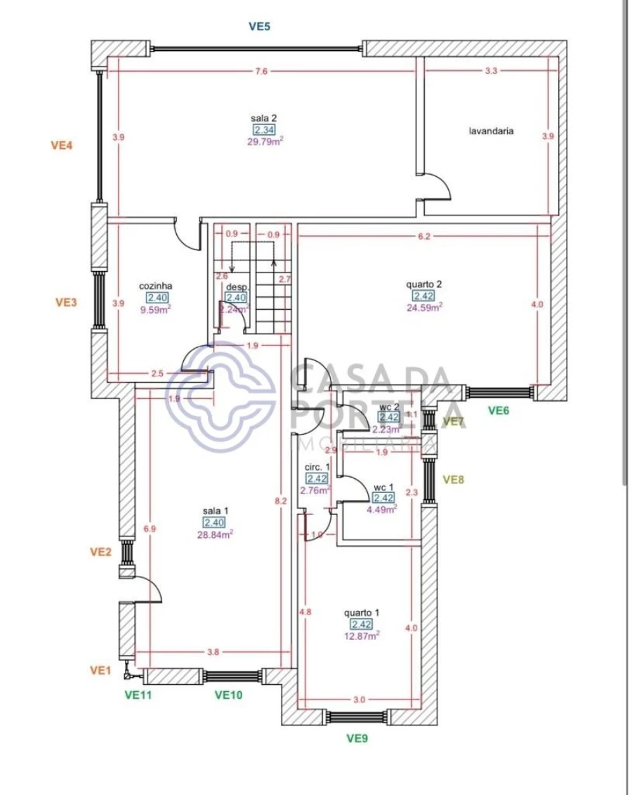 Moradia T3 para Venda em Arvore Foto 55