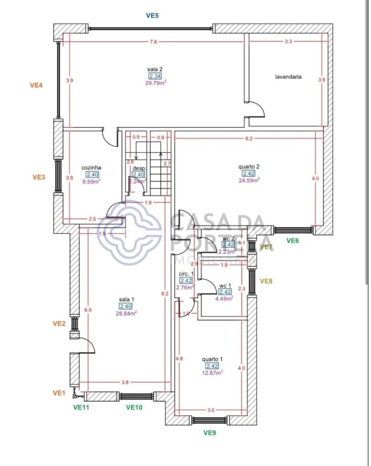 Moradia T3 para Venda em Arvore Foto 55