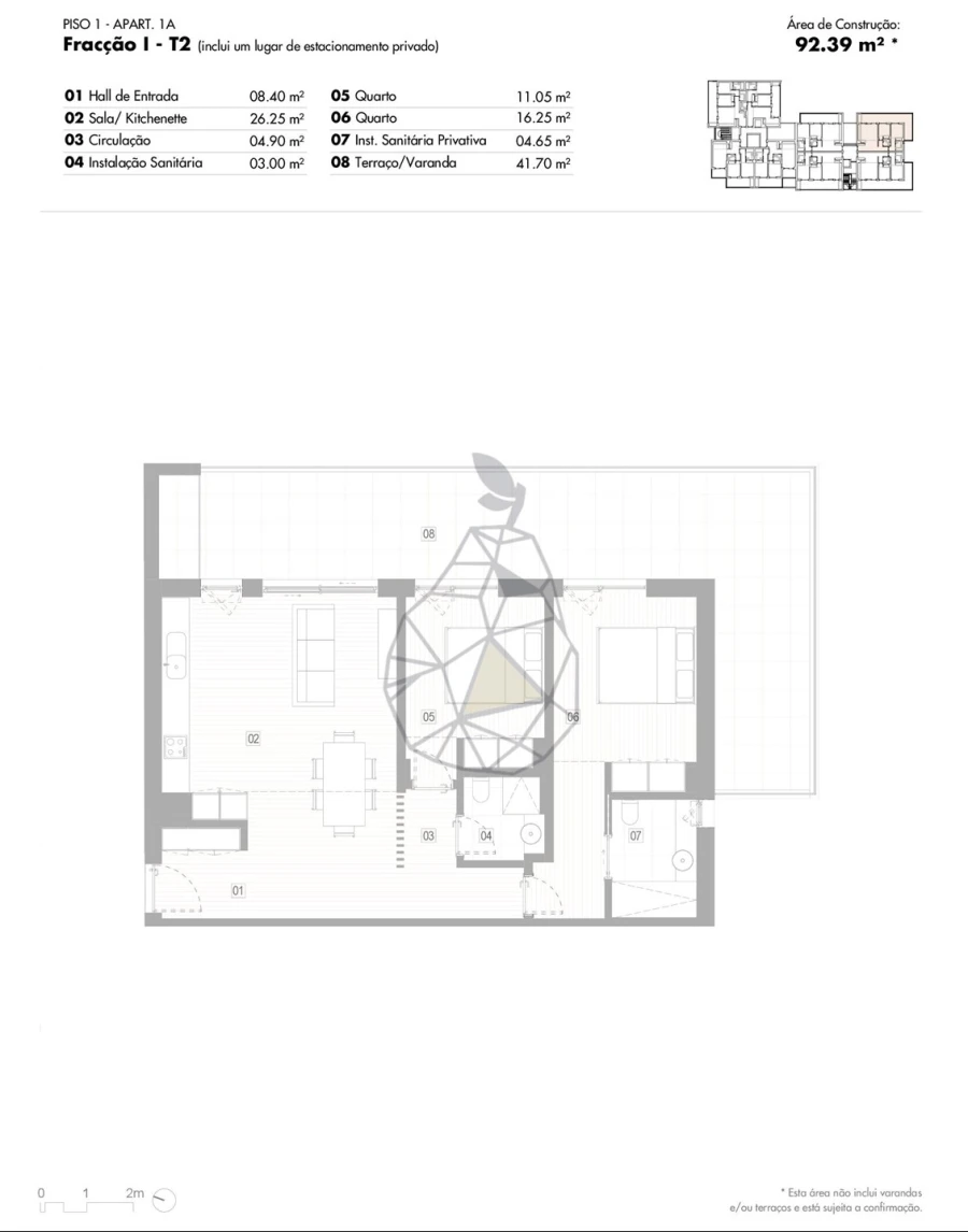 Apartamento T2 para Venda em Lagos (São Sebastião e Santa Maria) Foto 4