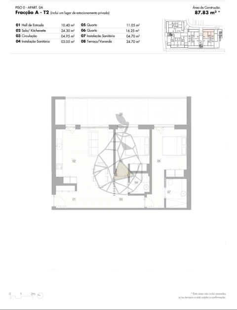 Apartamento T2 para Venda em Lagos (São Sebastião e Santa Maria)