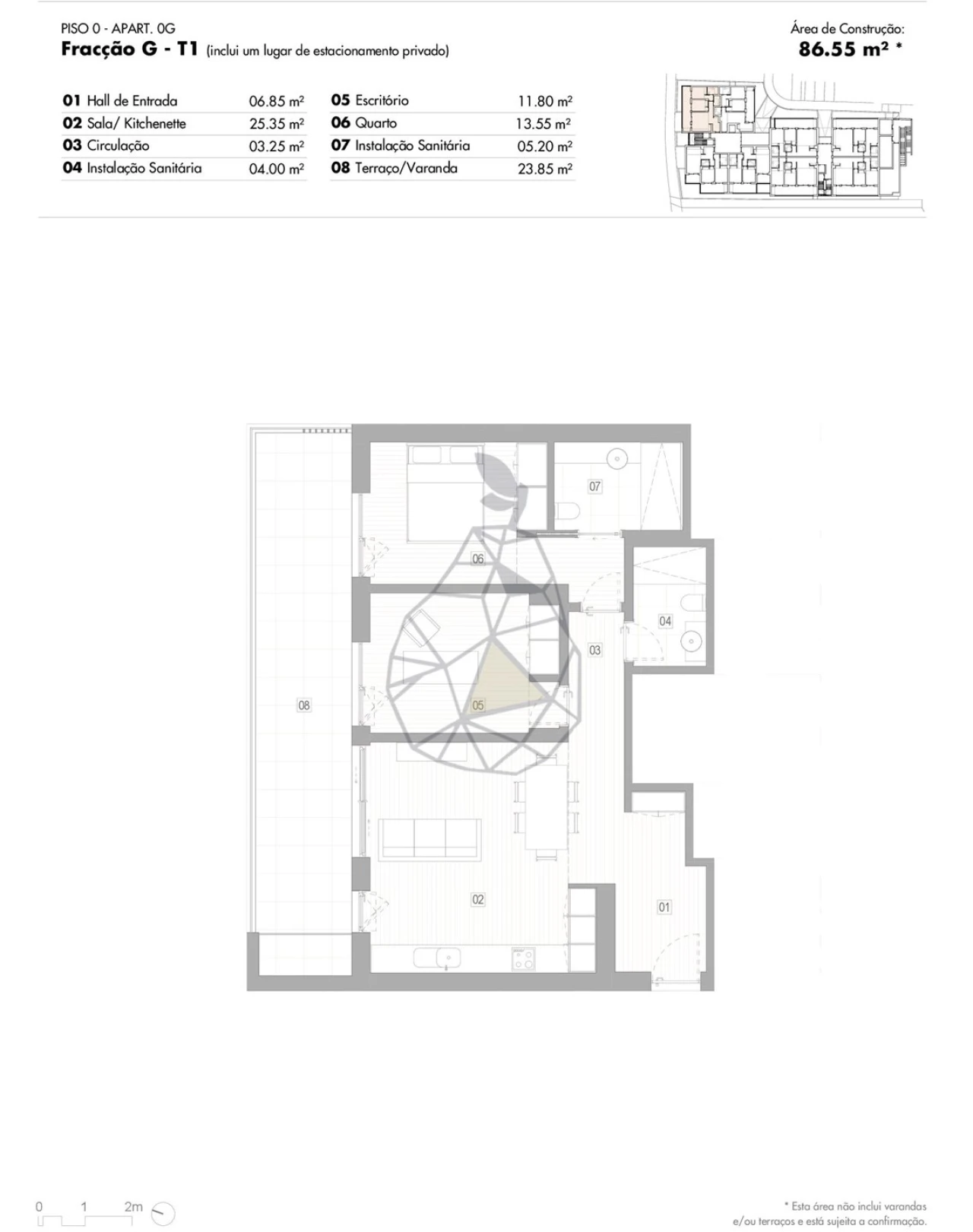 Apartamento T2 para Venda em Lagos (São Sebastião e Santa Maria) Foto 4