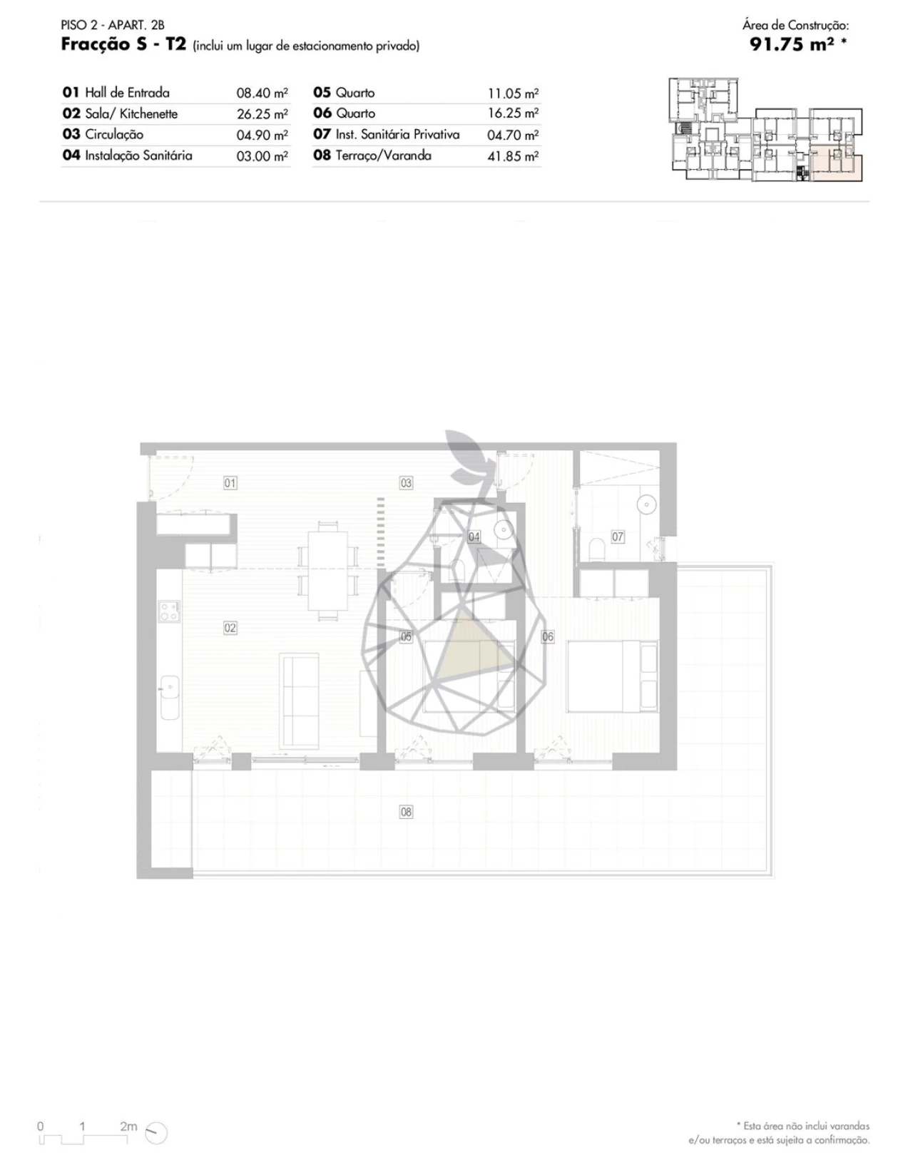 Apartamento T2 para Venda em Lagos (São Sebastião e Santa Maria) Foto 4