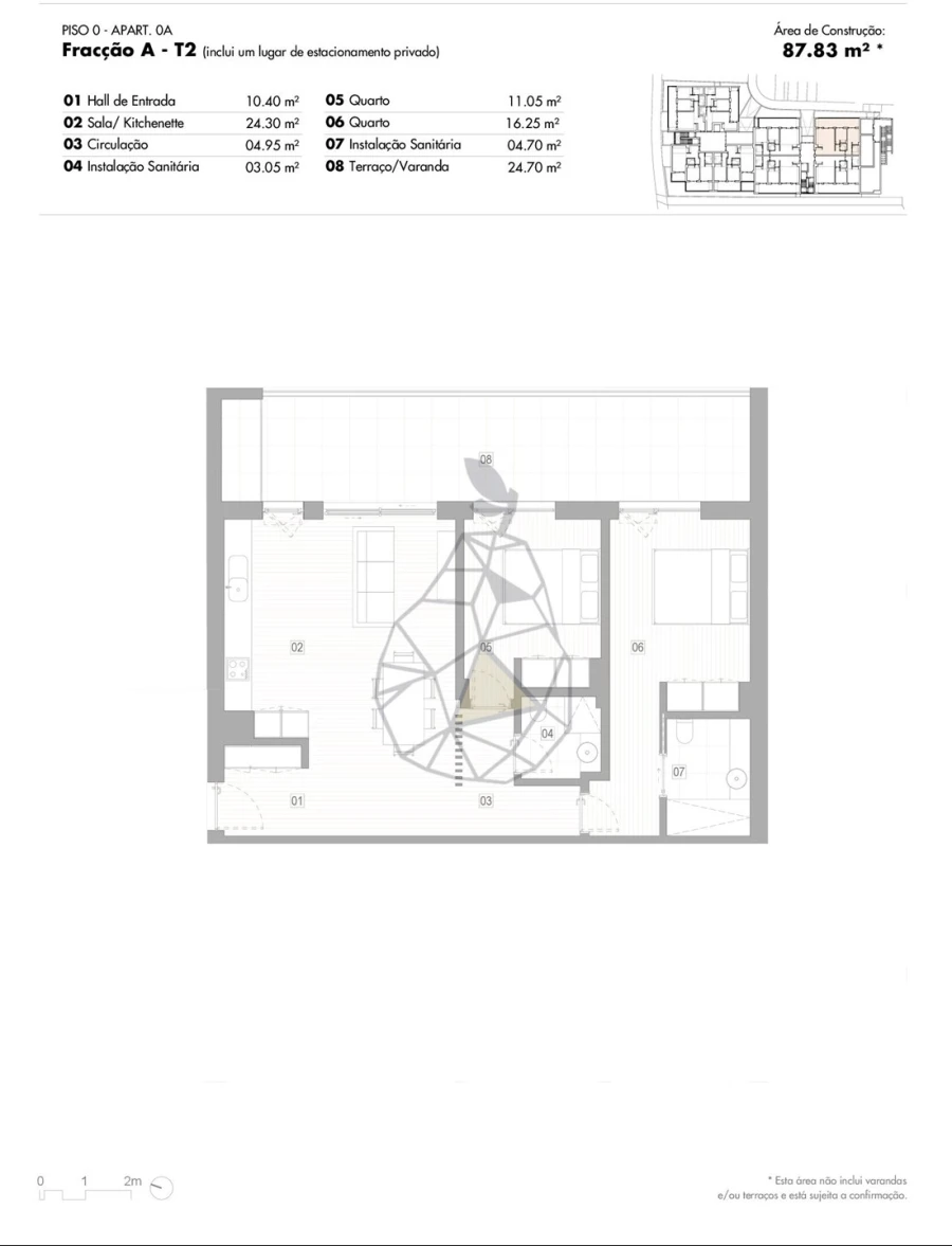 Apartamento T2 para Venda em Lagos (São Sebastião e Santa Maria) Foto 6
