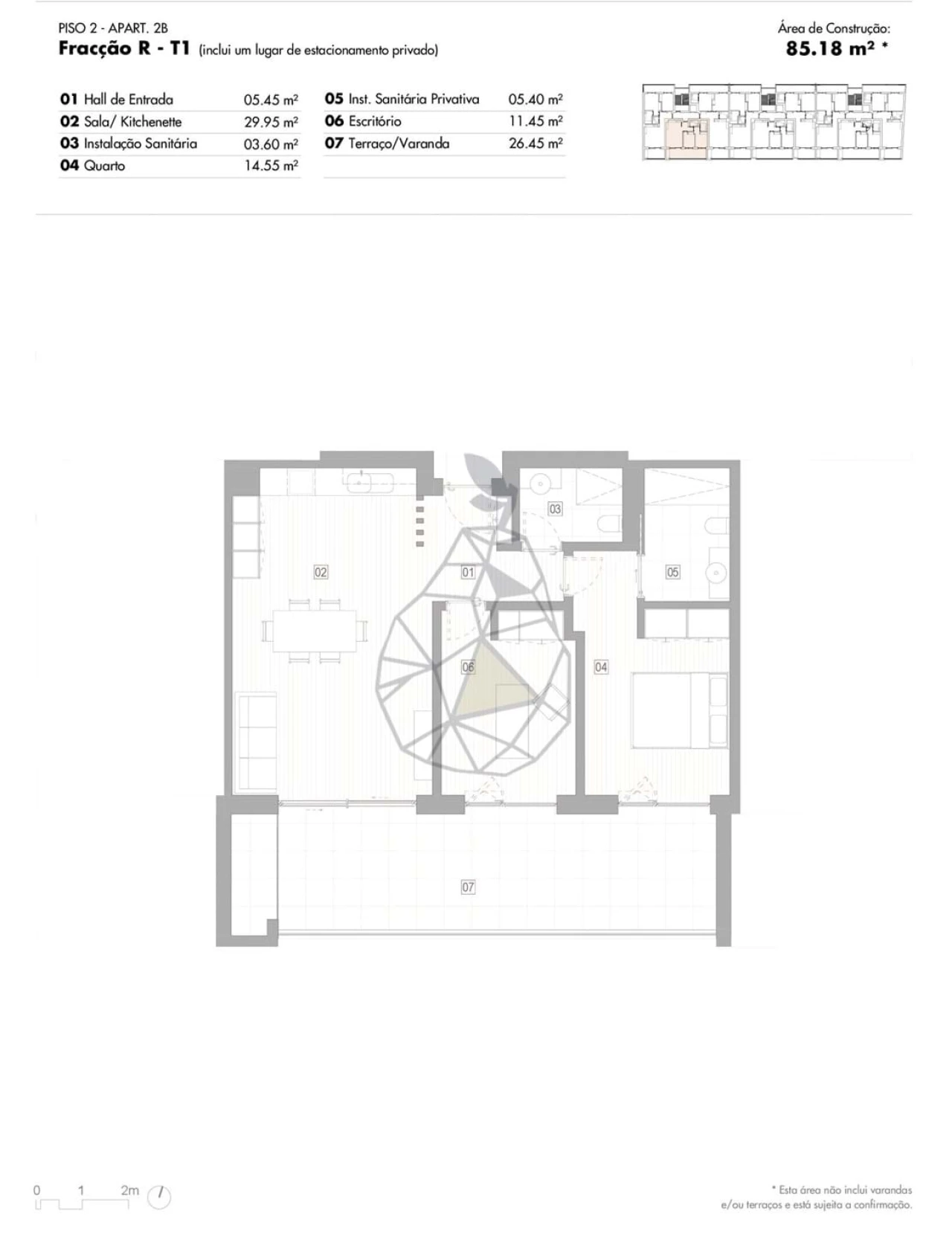 Apartamento T2 para Venda em Lagos (São Sebastião e Santa Maria) Foto 4