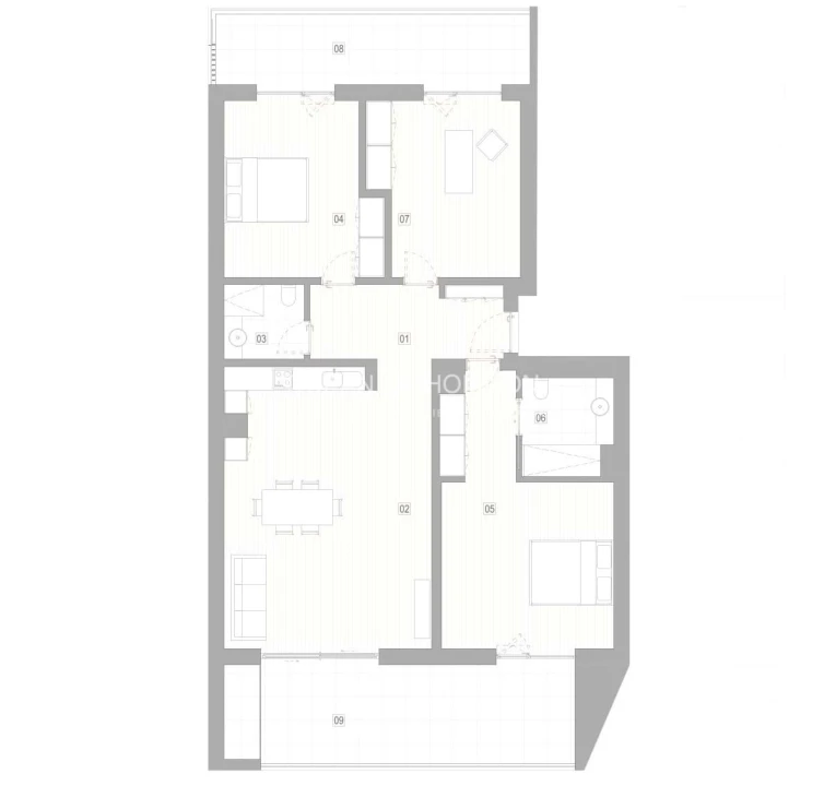 Apartamento T3 para Venda em Lagos (São Sebastião e Santa Maria) Foto 12