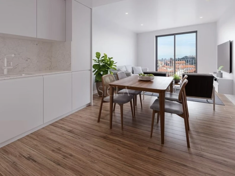 Apartamento T1 para Venda em Santa Marinha e São Pedro da Afurada Foto 3
