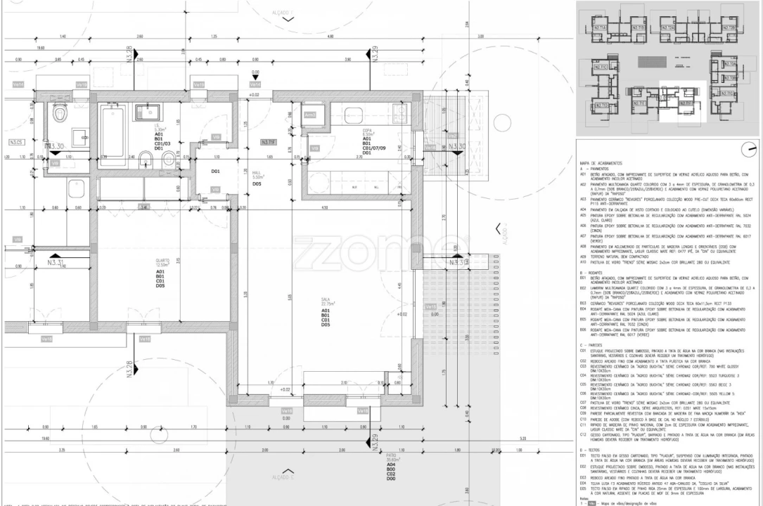 Apartamento T1 para Venda em São Teotónio Foto 30