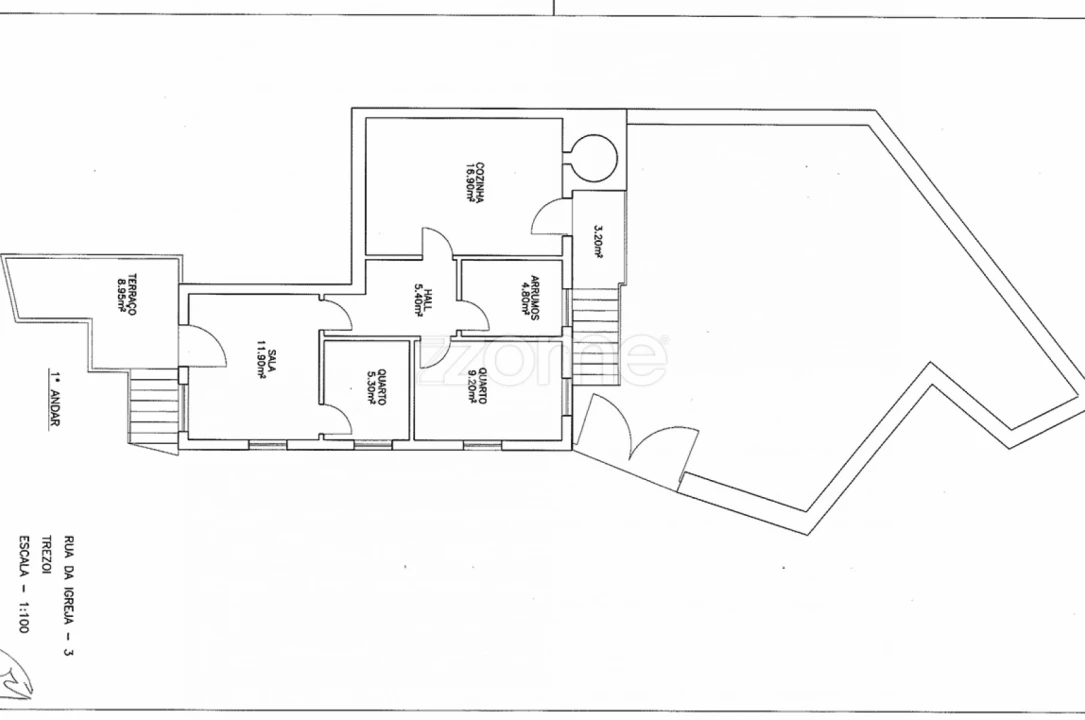 Moradia T2 para Venda em Trezoi Foto 14