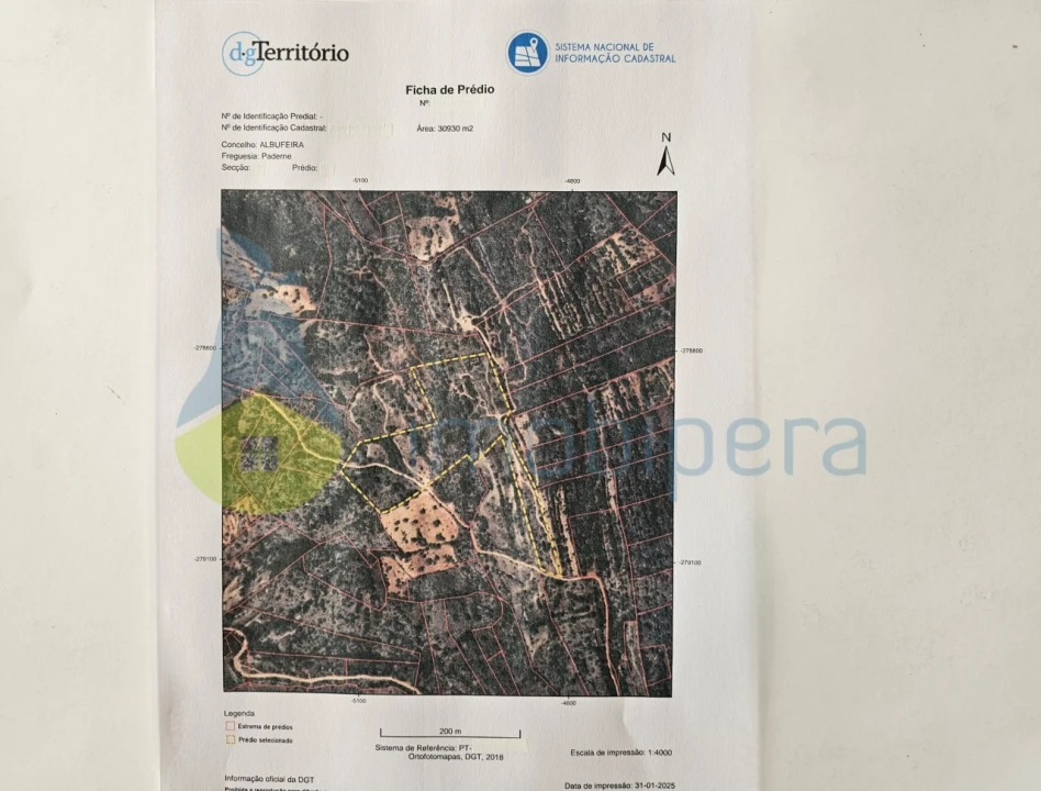 Terreno Agricola ou Rústico para Venda em Paderne Foto 12