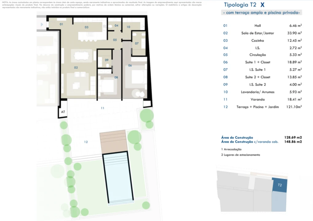 Apartamento T2 para Venda em Camara de Lobos Foto 24