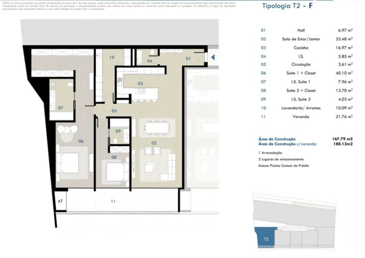 Apartamento T2 para Venda em Camara de Lobos Foto 22