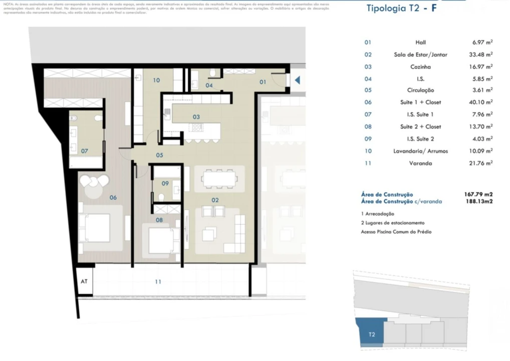 Apartamento T2 para Venda em Camara de Lobos Foto 22