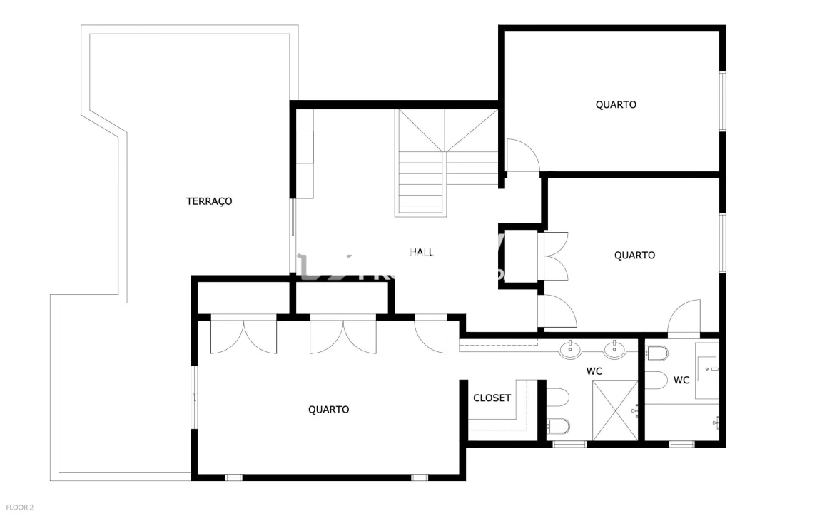 Moradia T4 para Venda em Quarteira Planta 2