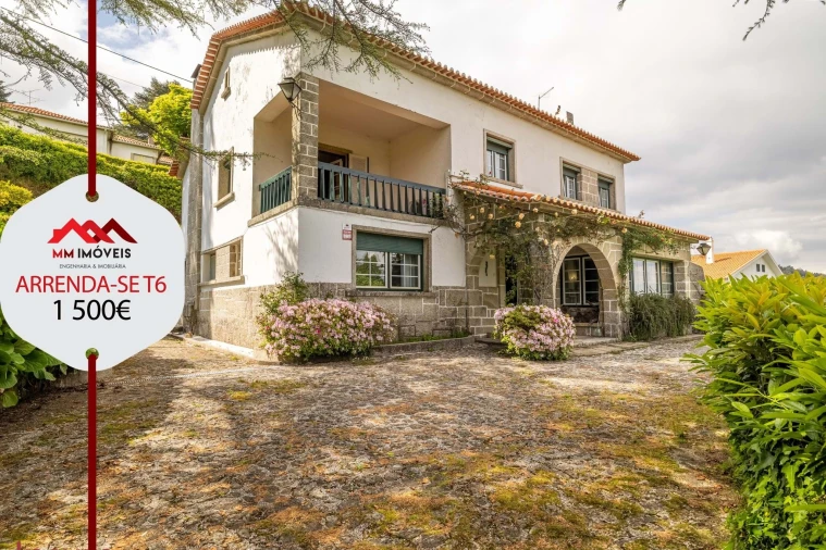 Moradia T6 para Arrendamento em Guardão