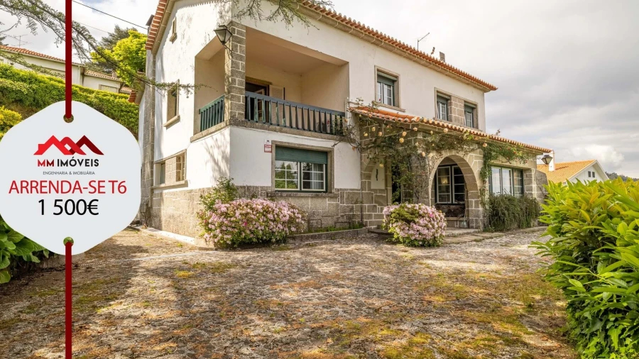 Moradia T6 para Arrendamento em Guardão