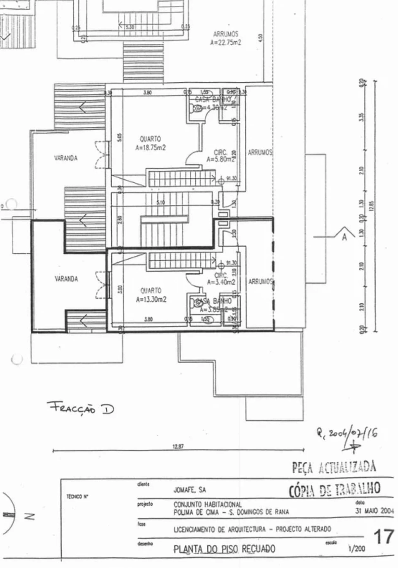 Apartamento T3 para Venda em São Domingos de Rana Foto 33