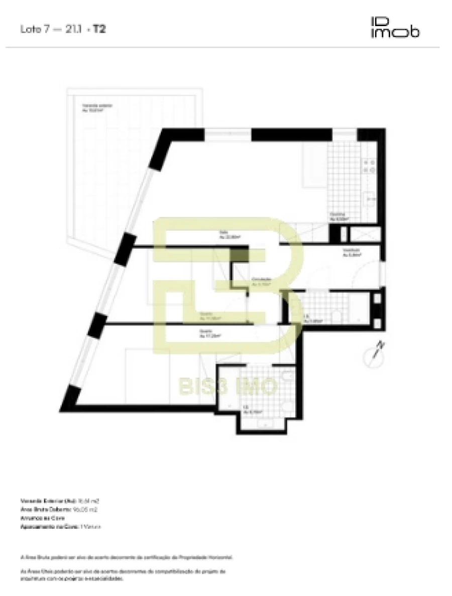 Apartamento T2 para Venda em Matosinhos e Leça da Palmeira Foto 30