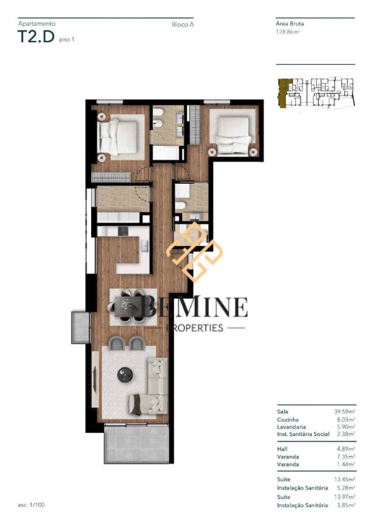 Apartamento T2 para Venda em Funchal (Se) Foto 16