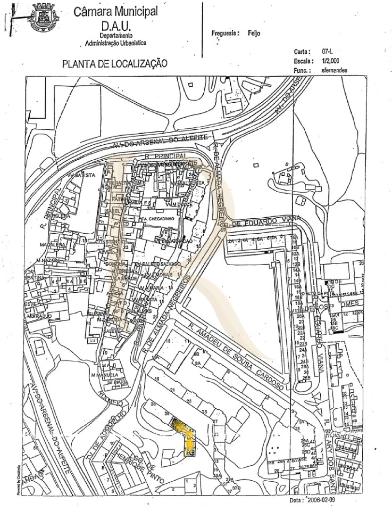 Terreno para Venda em Laranjeiro e Feijó Foto 5