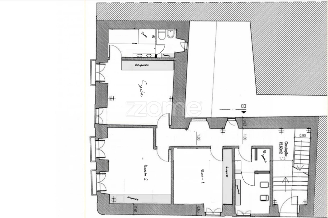 Apartamento T3 para Venda em Santa Maria Maior Planta 5