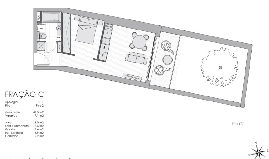 Apartamento para Venda em Bonfim Planta 3