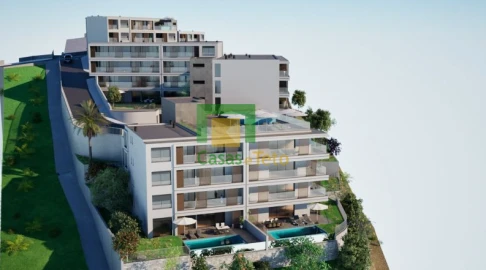 Apartamento T1 para Venda em Estreito de Camara de Lobos