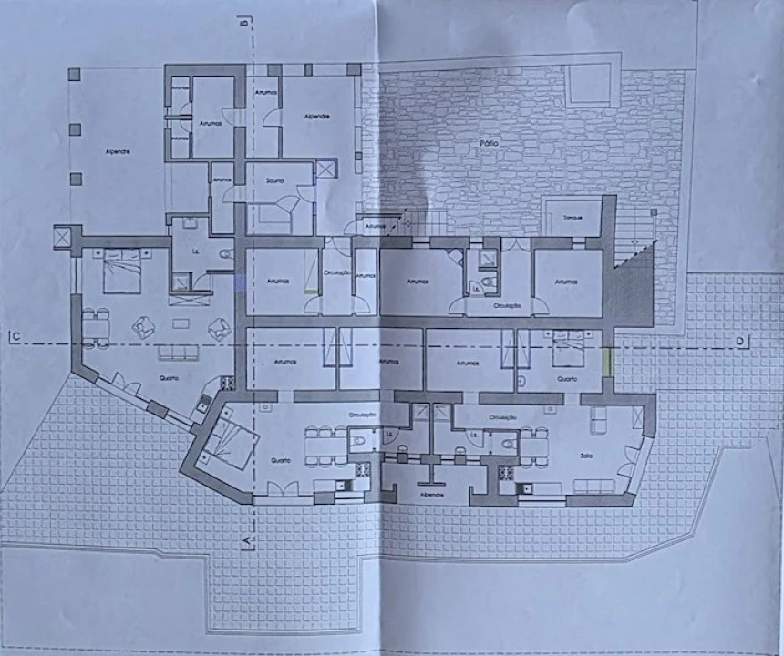 Quinta T10 para Venda em Povoa de Midões Planta 4
