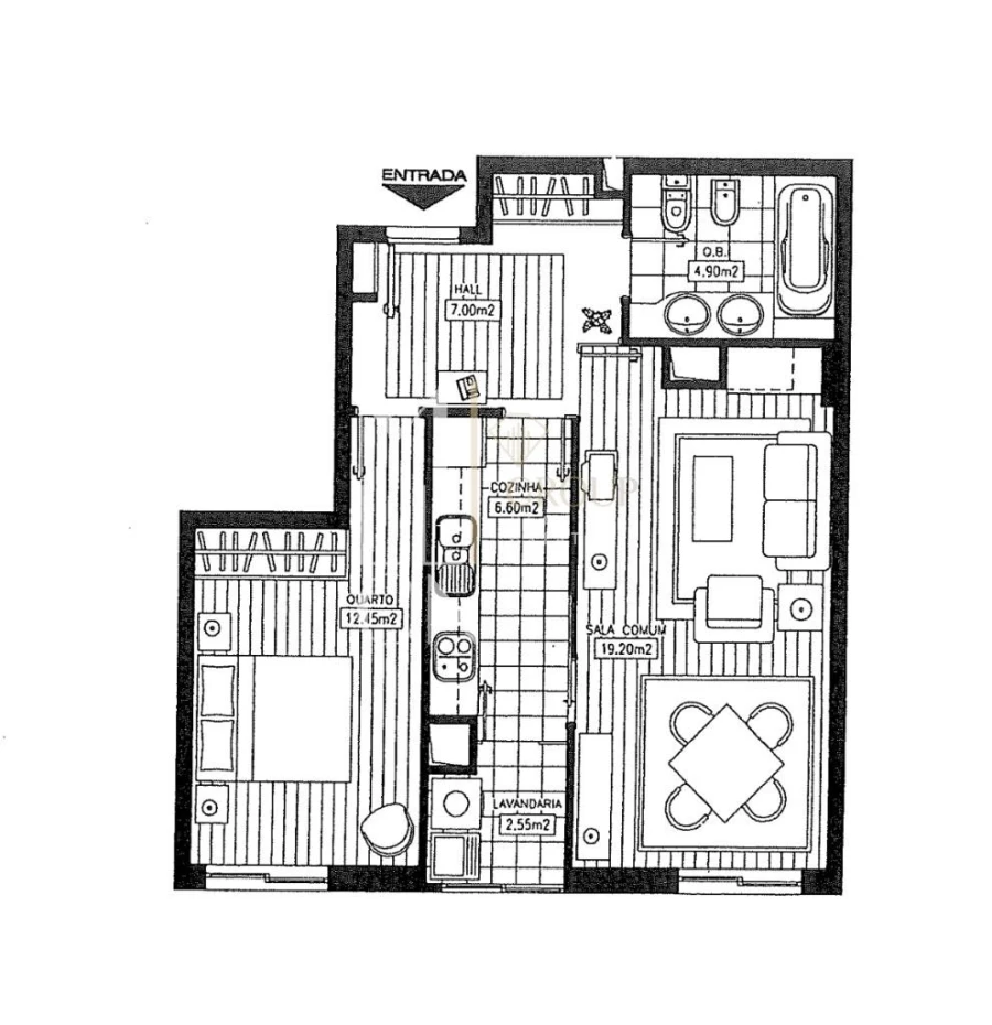 Apartamento T1 para Venda em Aldoar, Foz do Douro e Nevogilde Foto 16
