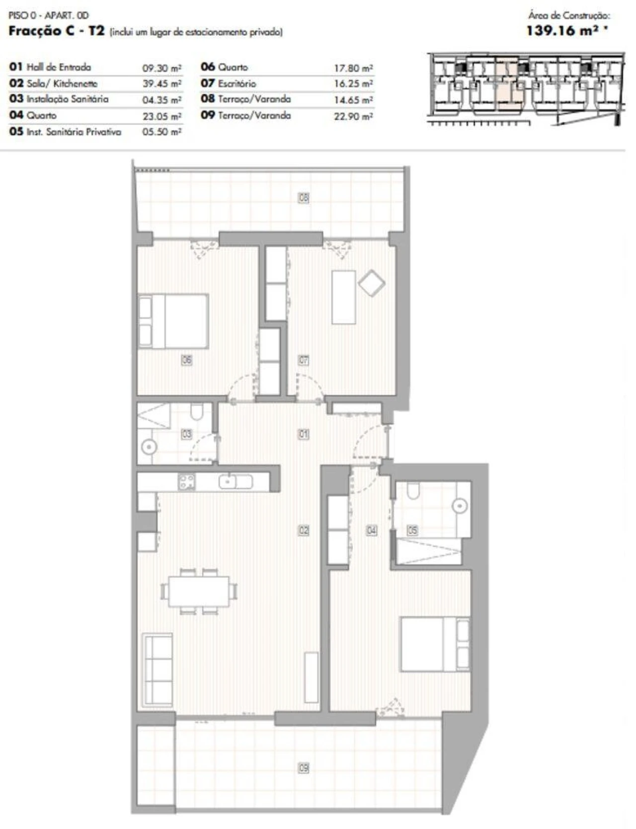 Apartamento T2 para Venda em Lagos (São Sebastião e Santa Maria) Foto 12