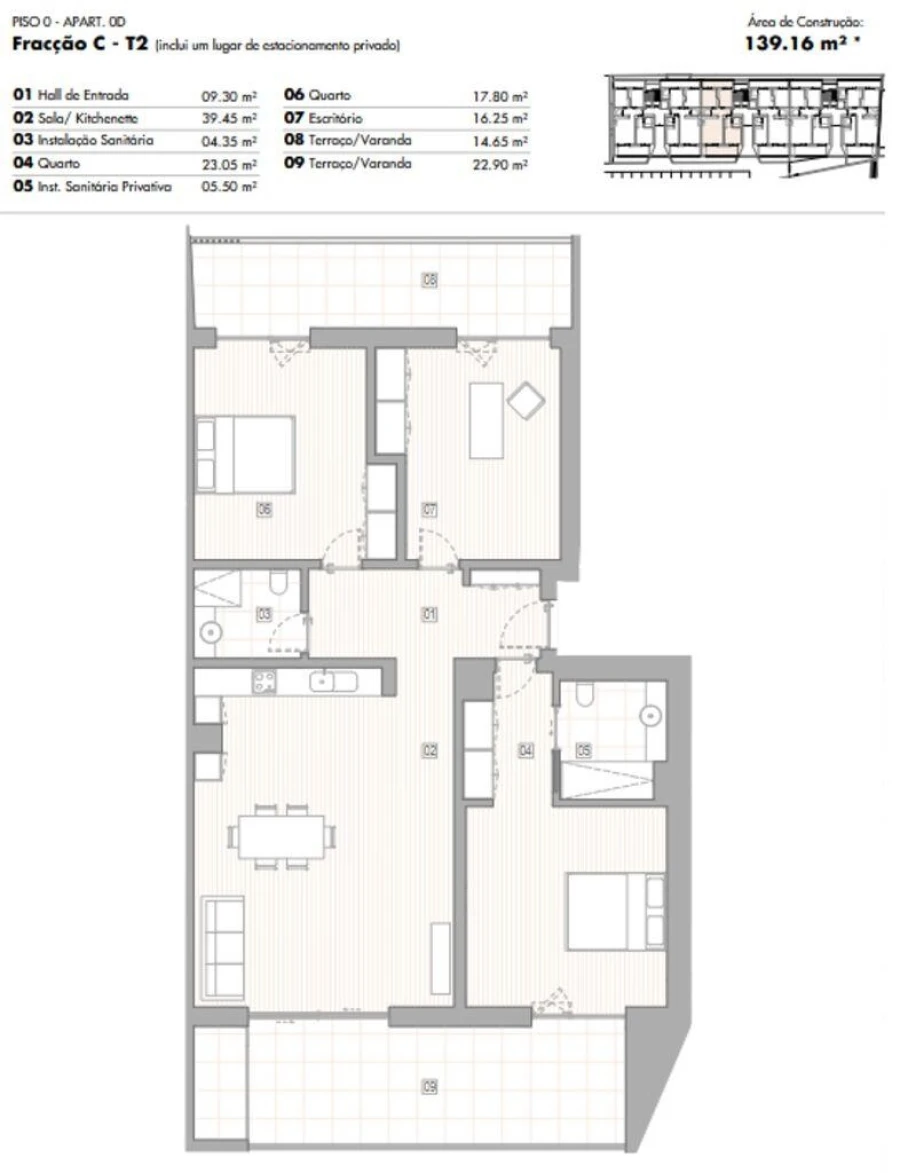 Apartamento T2 para Venda em Lagos (São Sebastião e Santa Maria) Foto 12