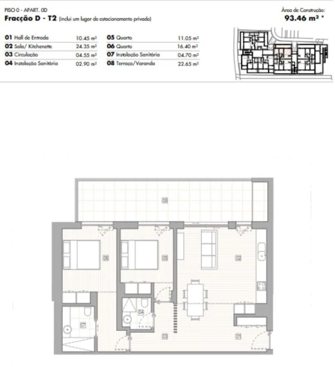 Apartamento T2 para Venda em Lagos (São Sebastião e Santa Maria)
