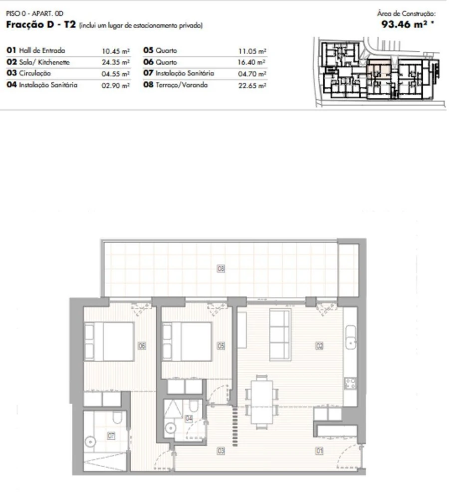 Apartamento T2 para Venda em Lagos (São Sebastião e Santa Maria) Foto 12
