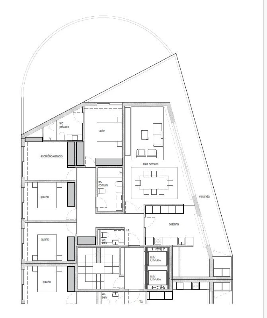 Apartamento T4 para Venda em Fermentões Foto 29