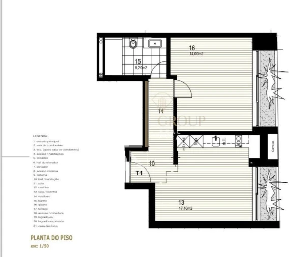 Apartamento T1 para Venda em Cedofeita, Santo Ildefonso, Sé, Miragaia, São Nicolau e Vitória Foto 5