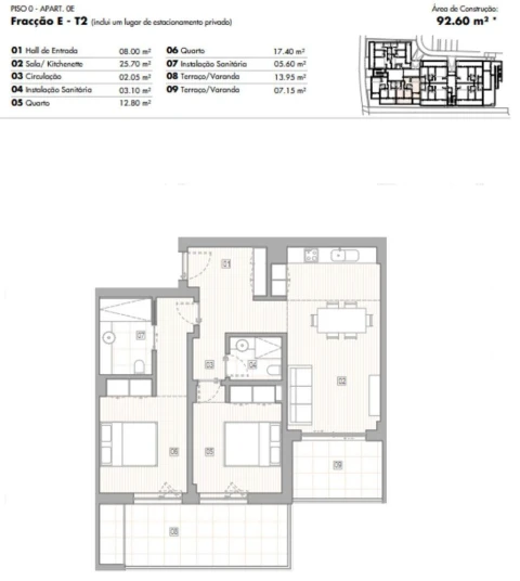 Apartamento T2 para Venda em Lagos (São Sebastião e Santa Maria)