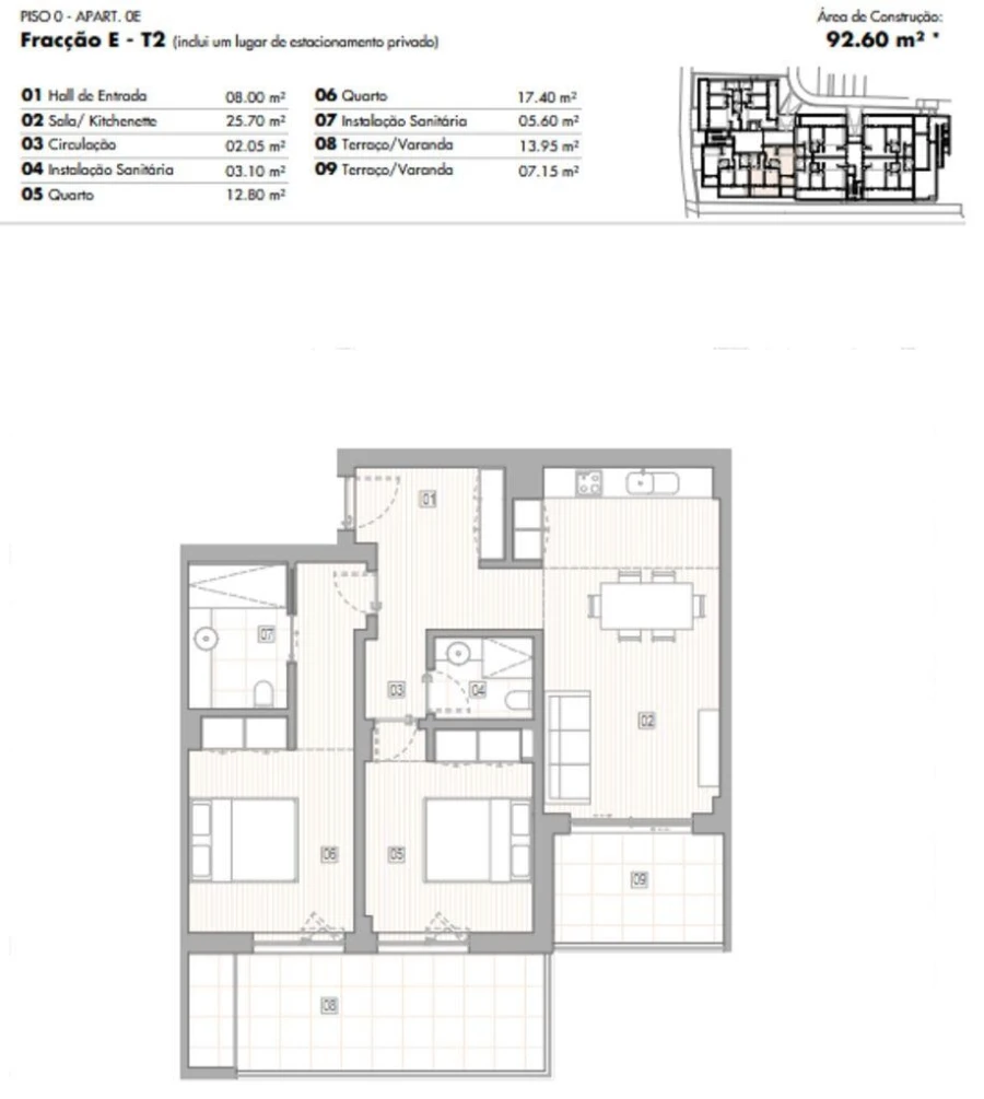 Apartamento T2 para Venda em Lagos (São Sebastião e Santa Maria) Foto 12