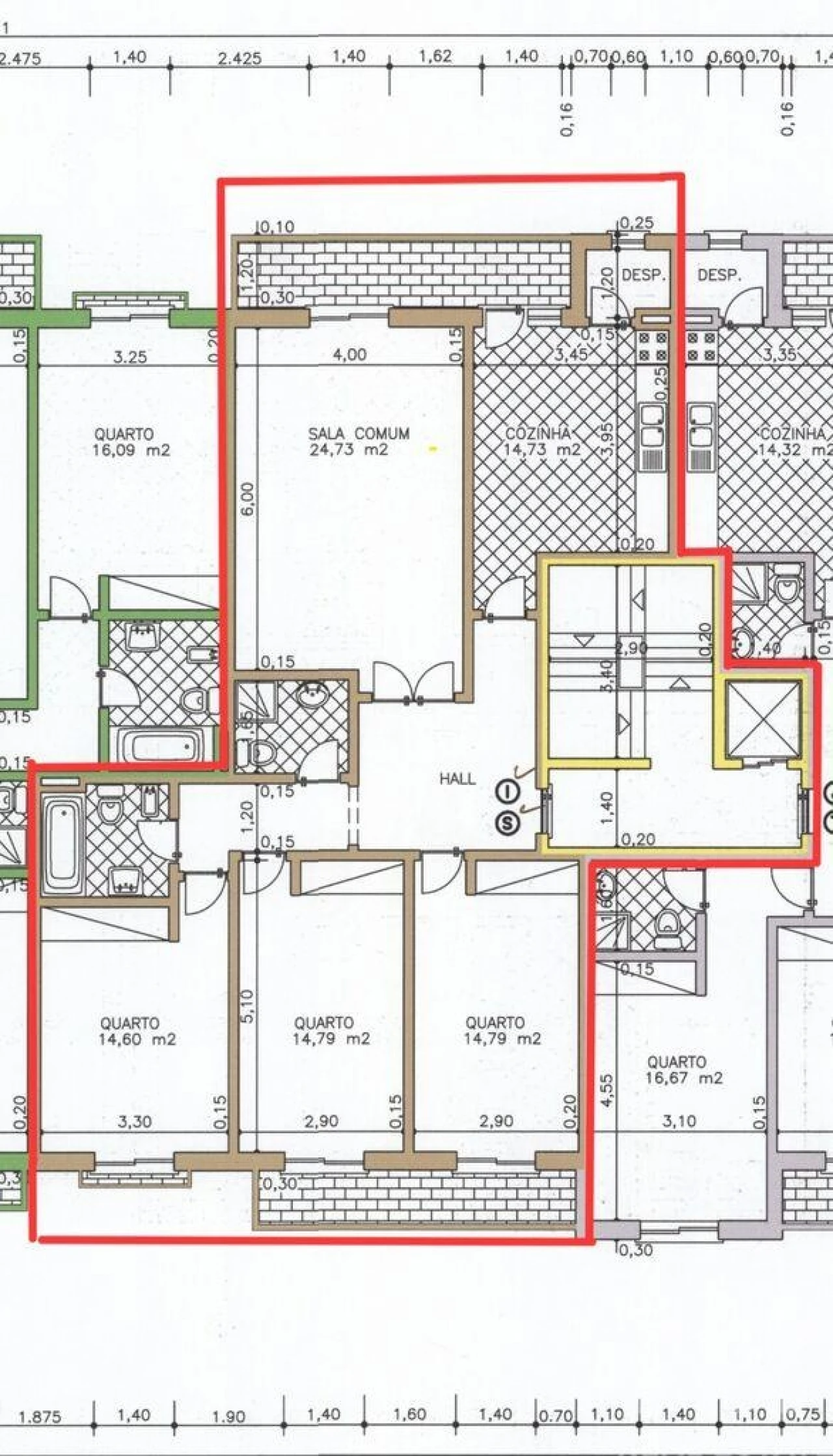 Apartamento T3 para Venda em Quelfes Foto 34