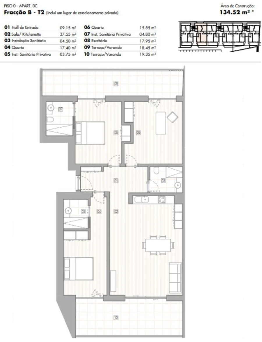 Apartamento T3 para Venda em Lagos (São Sebastião e Santa Maria) Foto 12