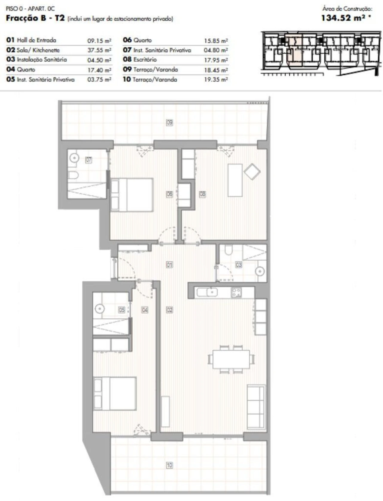 Apartamento T3 para Venda em Lagos (São Sebastião e Santa Maria) Foto 12