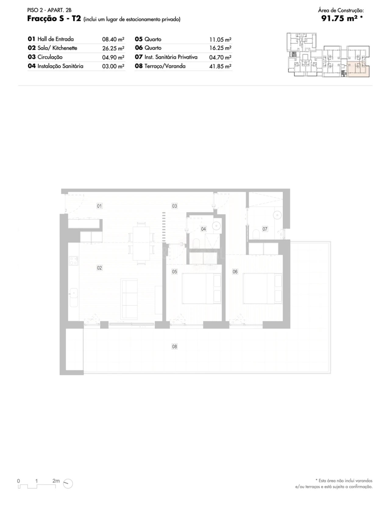 Apartamento T2 para Venda em Lagos (São Sebastião e Santa Maria) Foto 12