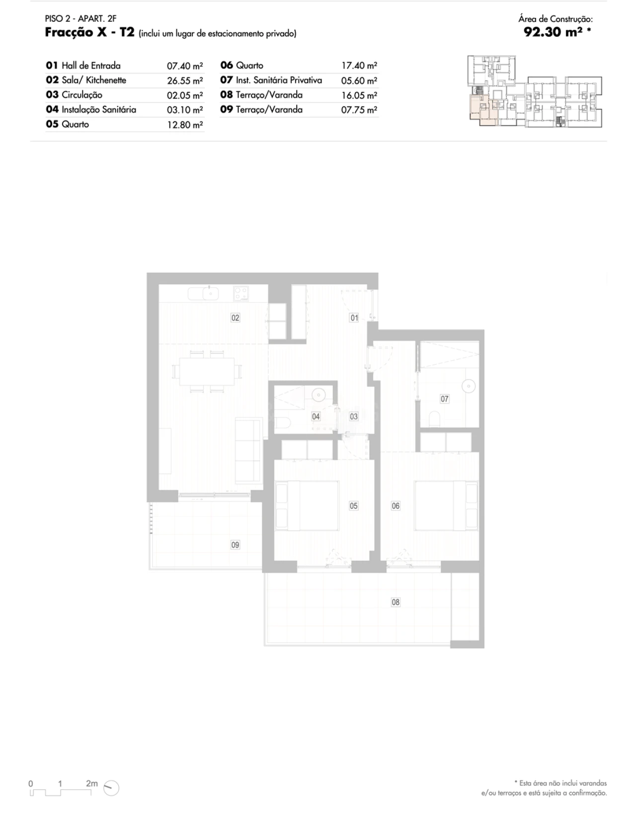 Apartamento T2 para Venda em Lagos (São Sebastião e Santa Maria) Foto 12