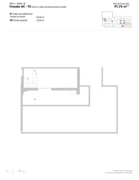 Apartamento T2 para Venda em Lagos (São Sebastião e Santa Maria)