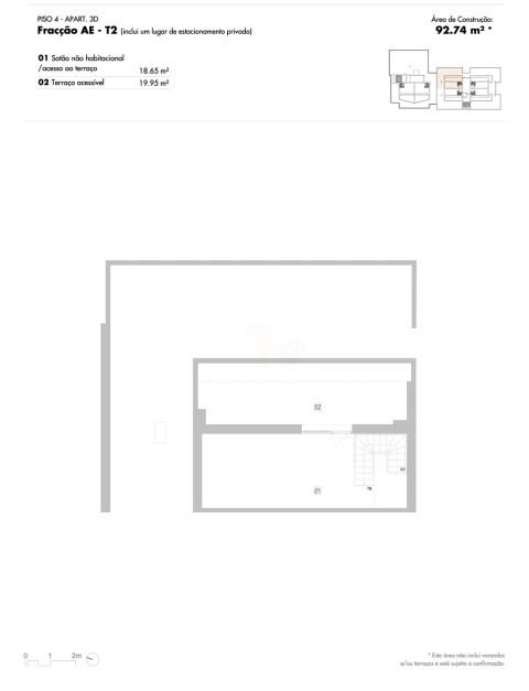 Apartamento T2 para Venda em Lagos (São Sebastião e Santa Maria)