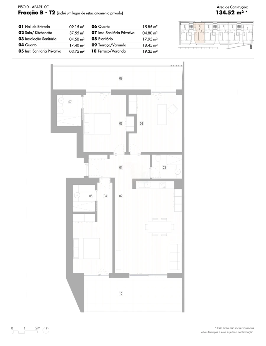 Apartamento T3 para Venda em Lagos (São Sebastião e Santa Maria) Foto 12