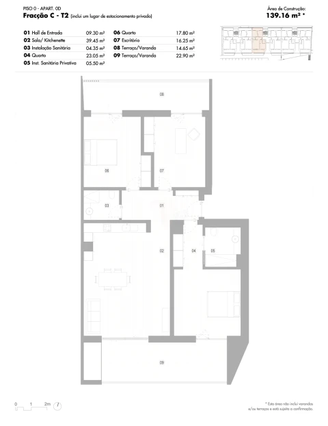 Apartamento T3 para Venda em Lagos (São Sebastião e Santa Maria)