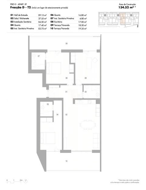 Apartamento T3 para Venda em Lagos (São Sebastião e Santa Maria)