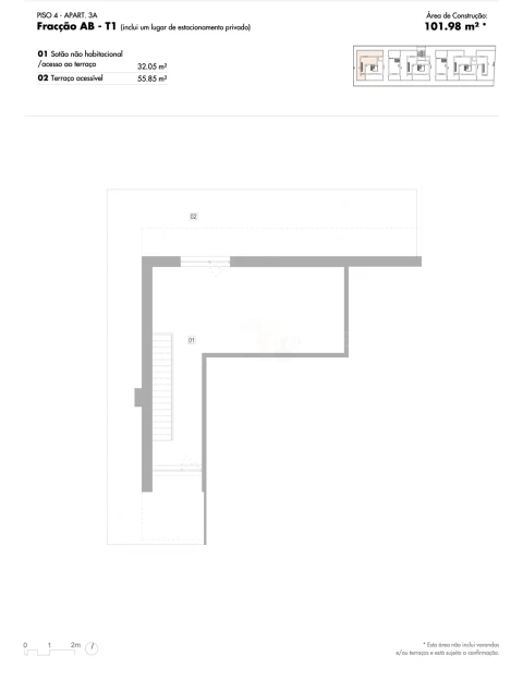 Apartamento T2 para Venda em Lagos (São Sebastião e Santa Maria)