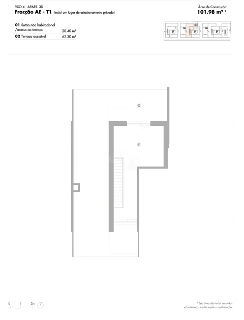 Apartamento T2 para Venda em Lagos (São Sebastião e Santa Maria)