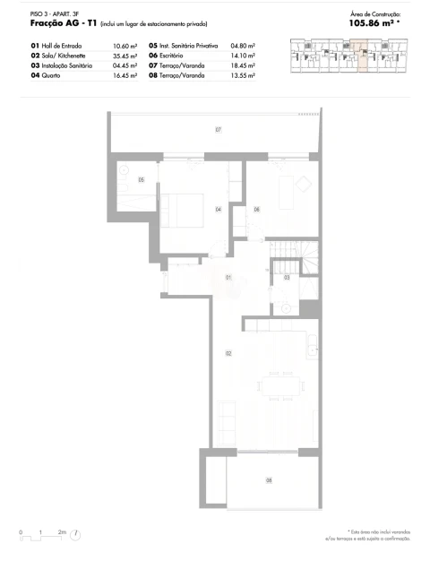 Apartamento T2 para Venda em Lagos (São Sebastião e Santa Maria)